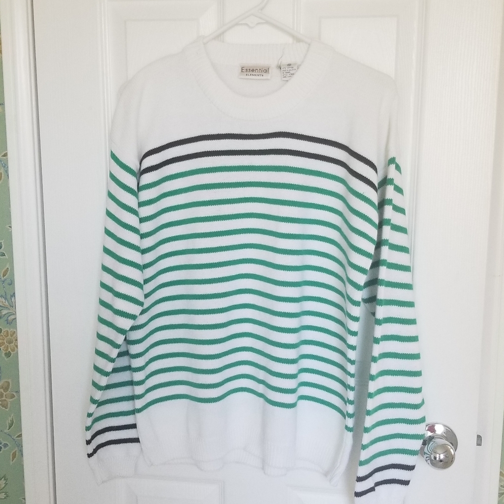 Essential Elements 100% Crew Neck Cotton Top